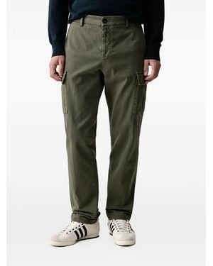 Aeronautica Militare Logo-Patch Cargo Trousers - Green