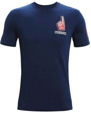 Under Armour Freedom Fun Illustrated T-Shirt - Blue