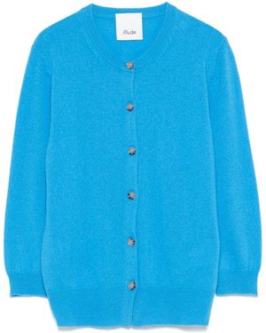 Allude Cashmere Cardigan - Blue