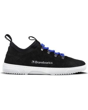 Barebarics Suede Lace-Up Sneakers - Black