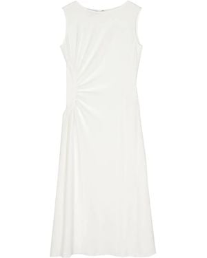 Shiatzy Chen Plenteous Collection Twisted Dress - White