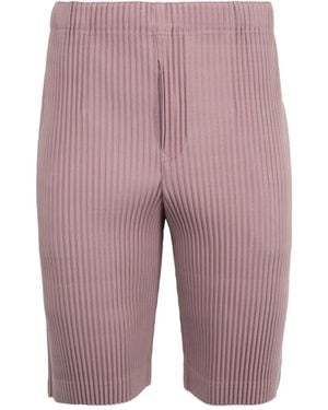 Issey Miyake Bermuda Con Pieghe - Viola
