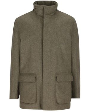 Loro Piana Winter Voyager Caban Jacket - Green