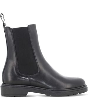 Nero Giardini Elastic-Panel Chelsea Boots - Black