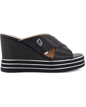 Liu Jo Karen 03 Crossover Mules - Black
