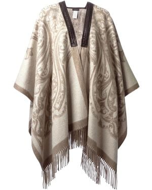 Etro スカーフ ジャケット - ナチュラル