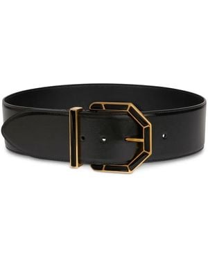 Etro Leather Belt - Black