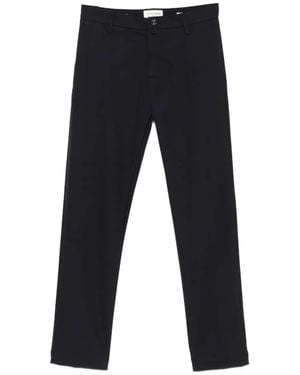 Jacob Cohen Flat-Front Trousers - Blue