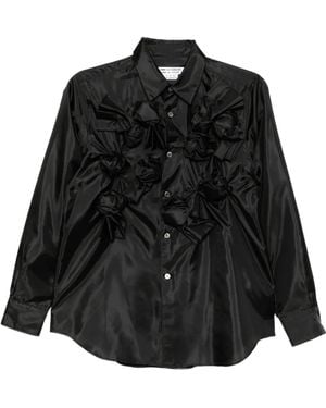 Comme des Garçons Knotted Shirt - Black