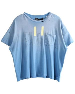 PALY Graphic Pocket T-Shirt - Blue