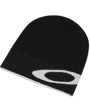 Oakley Bonnet À Logo Intarsia - Noir
