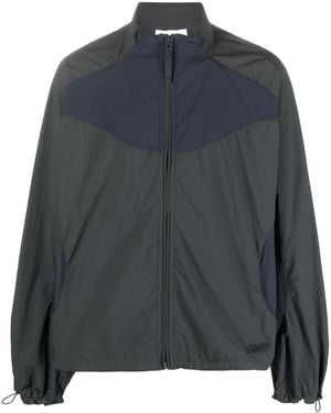 Reebok カラーブロック ウインドブレーカー - グレー