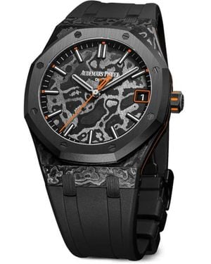 DiW (Designa Individual Watches) Montre Royal Oak Ember 41 Mm Personnalisée - Noir