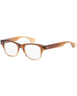 Garrett Leight Rodriguez Square-Frame Glasses - White