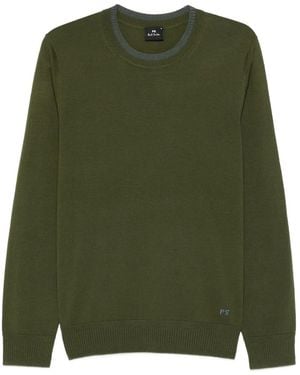 Paul Smith Crew-Neck Wool Jumper - Green