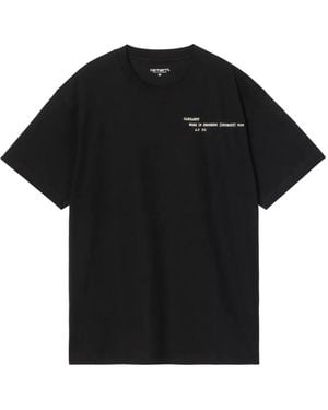 Carhartt Punched T-Shirt - Black