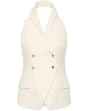 Rebecca Vallance Odilia Vest Top - White