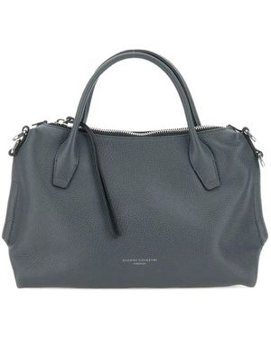 Gianni Chiarini Leather Shoulder Bag - Blue