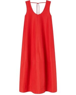Lee Mathews Carmen Dress - Red