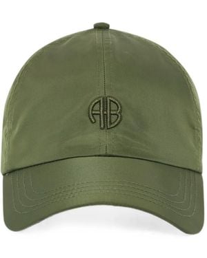Anine Bing Jeremy Baseball Cap Ab Nylon - Green
