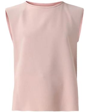 Liviana Conti Keyhole Sleeveless Top - Pink