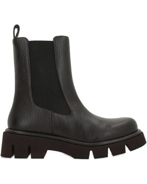 Paloma Barceló Round-toe boots - Negro