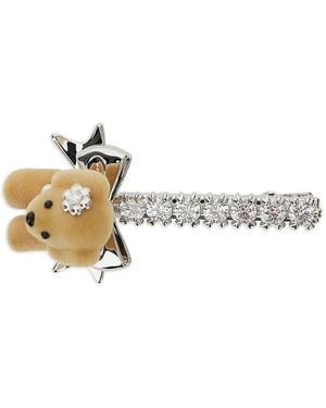 YVMIN Embellished Bear Hair Accessory - Metallic