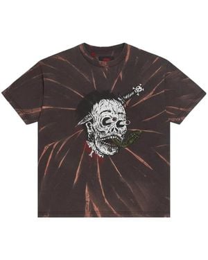 GALLERY DEPT. Art That Kills Graphic-Print T-Shirt - Brown
