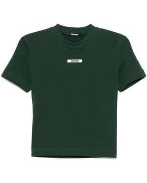 Jacquemus グリーン The Gros Grain Tシャツ