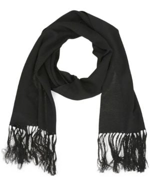 Tom Ford Fringed-Edge Scarf - Black
