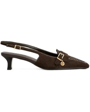 Tod's Slingback Pumps - Brown