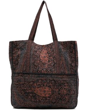 Antik Batik Tajaro Tote Bag - Black