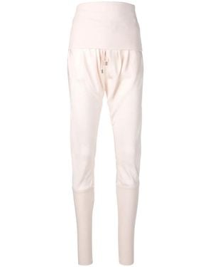 Tom Ford High-Rise Tapered Trousers - White