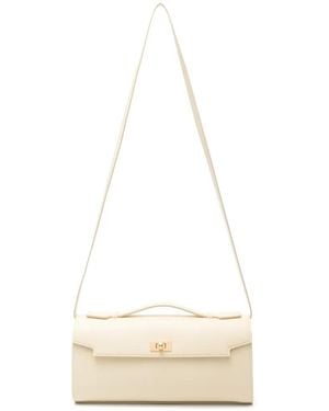 Anya Hindmarch Sac Porté Épaule À Loquet - White