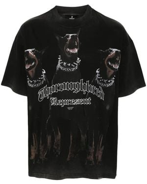 Represent Thoroughbred T-Shirt - Black