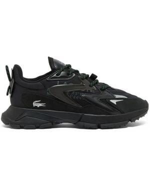 Lacoste Neo Tech Lace-Up Trainers - Black