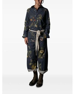 Aleksandr Manamïs Long-Sleeve Printed Shirt - Black