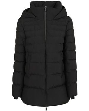 Herno Hooded Padded Jacket - Black
