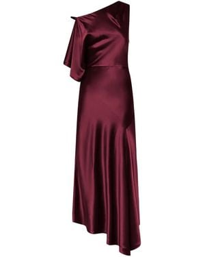 Nicholas Nayara Asymmetric Dress - Purple