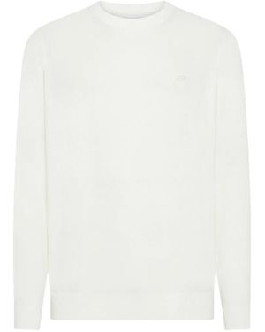 Sun 68 Crew-Neck Jumper - White