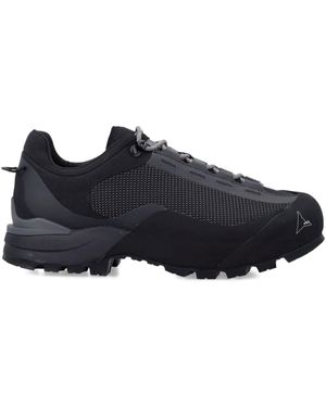 ROA Dotted Logo Trainers - Black