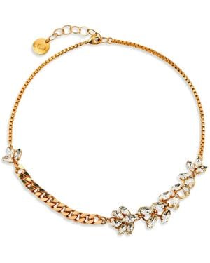 Anton Heunis Crystal-Embellished Necklace - Metallic