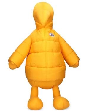 Moncler Monduck Quilted Messenger Bag - Metallic