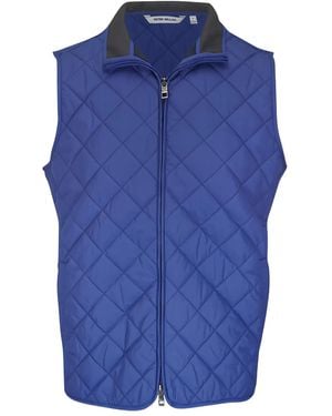 Peter Millar Essex Quilted Gilet - Blue