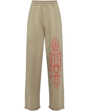 44 Label Group Graphic-Print Pants - Natural