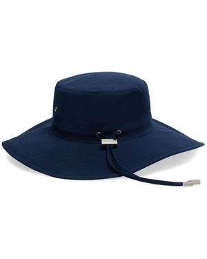 Vilebrequin Logo Bucket Hat - Blue