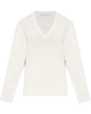 IRO V-Neck Knitwear - White