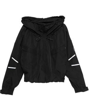 adidas By Stella McCartney Giacca Con Cappuccio - Nero
