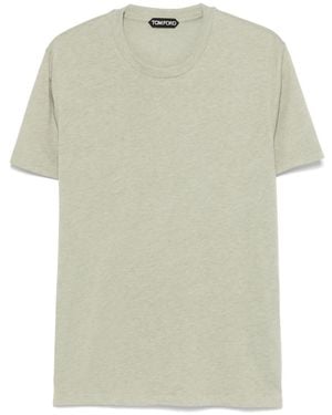 Tom Ford メランジ Tシャツ - グリーン