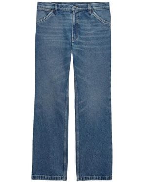 Prada Vaqueros Con Efecto Lavado - Azul